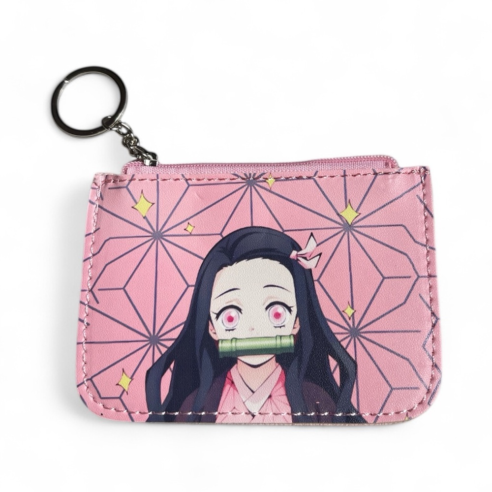 Demon Slayer Pink Coin Purse